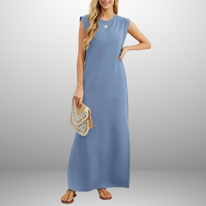 Emma | Long Flowing Wrinkle-Free Dress