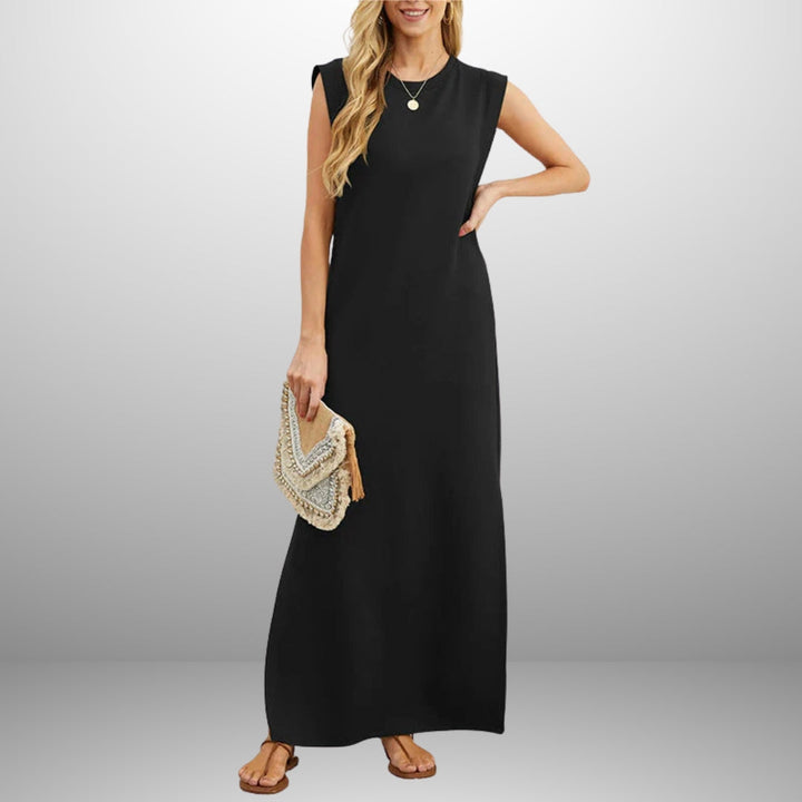 Emma | Long Flowing Wrinkle-Free Dress
