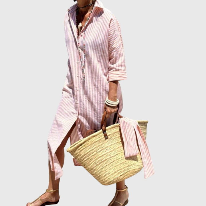 Ellen | Classic Striped Dress